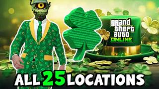 All 25 Green Clover Locations Gta Online