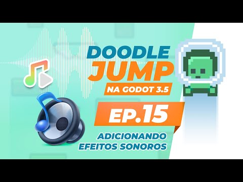 EP. 15  Adicionando SONS no Jogo na Godot 3.5 - JOGO COMPLETO na Godot 