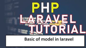 laravel beginner Basic of Model part - 08 (Hindi/Urdu)