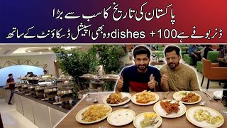 Biggest Dinner Buffer In Pakistan 100 Plus Dishes Arena