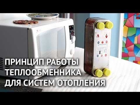 Принцип работы теплообменника для систем отопления