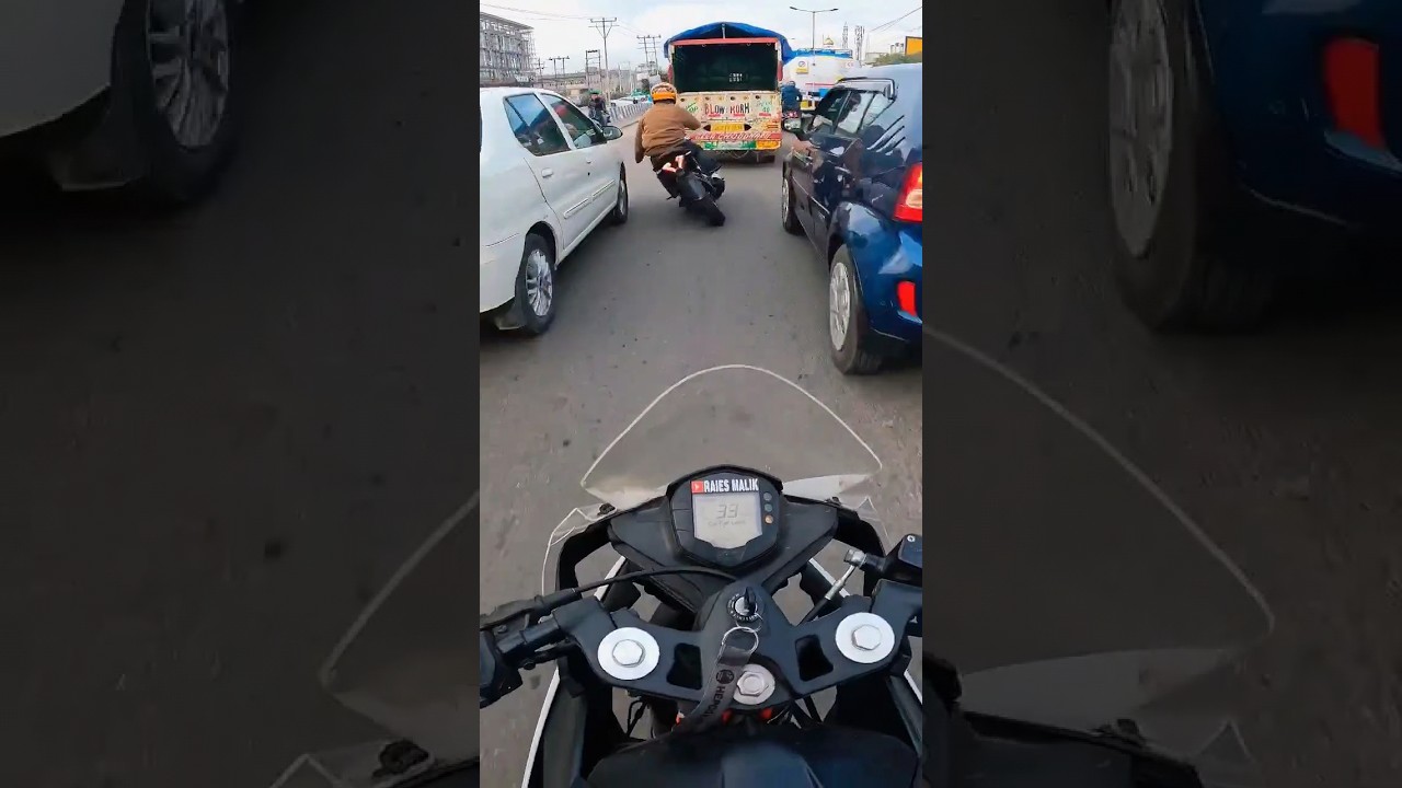 RS 200 crash 😭🚫 pura loss 😭 