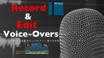 Record & Edit Voice-Overs in Shotcut | No Extra Software Needed! #shotcut #shotcuttutorial