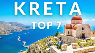 TOP 7 Best Attractions in Crete | ENG SUB