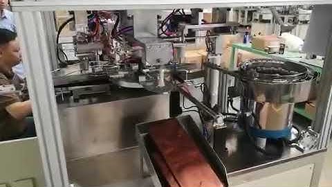 Automatic coffee valve applicator machine for stand up pouch and coffee bag