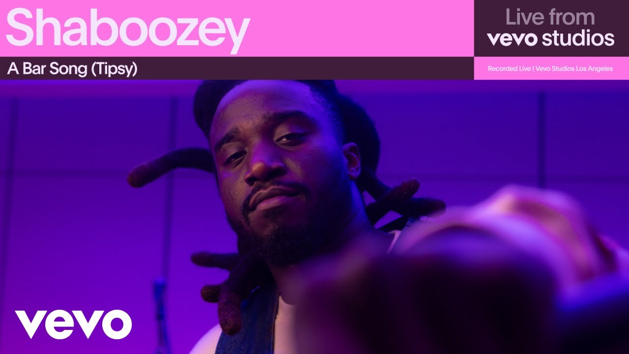 Shaboozey - A Bar Song (Tipsy) | Live From Vevo Studios Shaboozey - A Bar Song (Tipsy) | Live From Vevo Studios