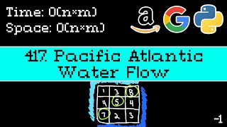 Pacific Atlantic Water Flow - Leetcode 417 - Blind 75 Explained  - Graphs - Python