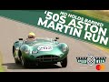 £20million Aston Martin DBR1's sliding Goodwood run