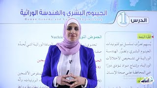 أول ثانوي 1️⃣1️⃣ - الأحياء 🧬 || درس (الجينوم البشري والهندسة الوراثية) ✅ مع #نهى_توبة 💪