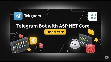 آموزش ساخت ربات تلگرام با ASP.NET Core و C# سی شارپ – جلسه ۰ | معرفی، پیش‌نیازها و معماری پروژه
