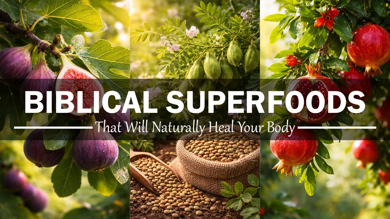 20 Biblical Superfoods That Will Heal You Instantly