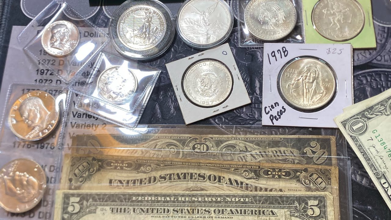 Recent purchases-horse blanket gold & silver notes, Mexican silver, star notes and more!