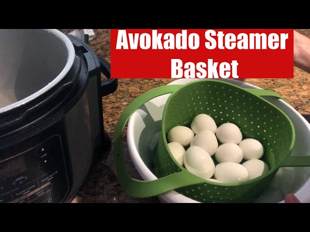 Avokado Silicone Steamer Basket for 6qt Instant Pot [3qt, 8qt