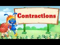 Learn How to Contract Words | Contractions for Kids | Contractions in English with the Blue Bug!