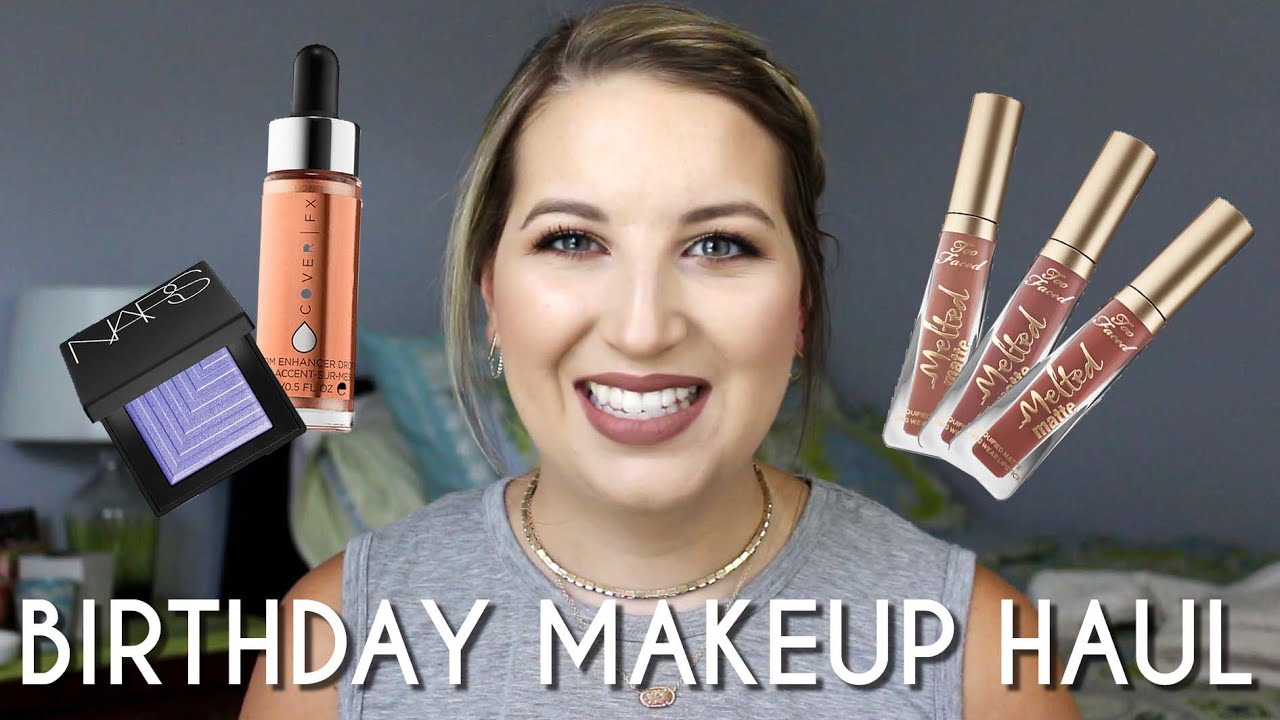 Birthday Makeup Haul | Sephora & Ulta - YouTube