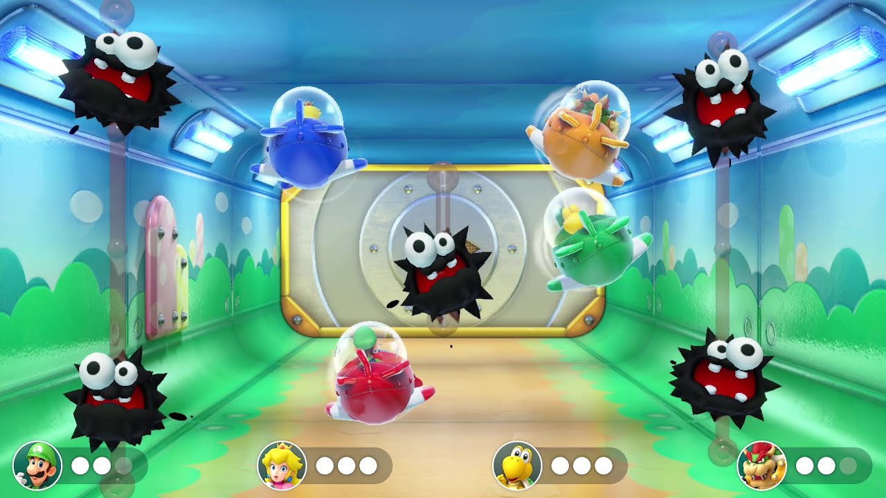 Super Mario Party - Fuzzy Flight School 