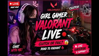 Cute Setup, Dangerous Aim 🔥 Valorant Live | Road to Radiant