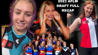 AFLW DRAFT FULL RECAP- "Port Adelaide won before the draft started & they stole the night to" #aflw