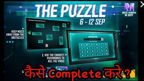 How to solve Moco Event The Puzzle ?🔥 Easy Method