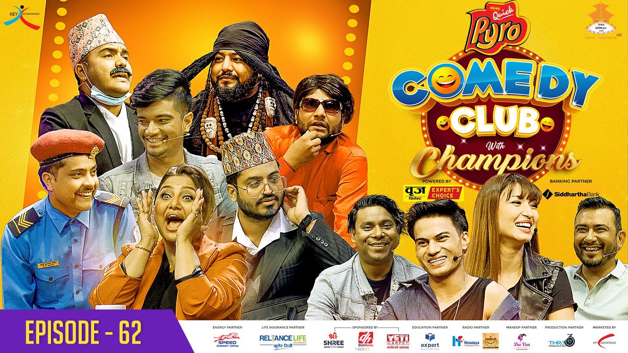 WAI WAI QUICK PYRO COMEDY CLUB WITH CHAMPIONS | EPI 62 | Rahul Shah, Aashma Bishwokarma