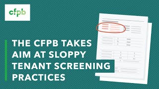 The CFPB takes aim at sloppy tenant screening practices - consumerfinance.gov