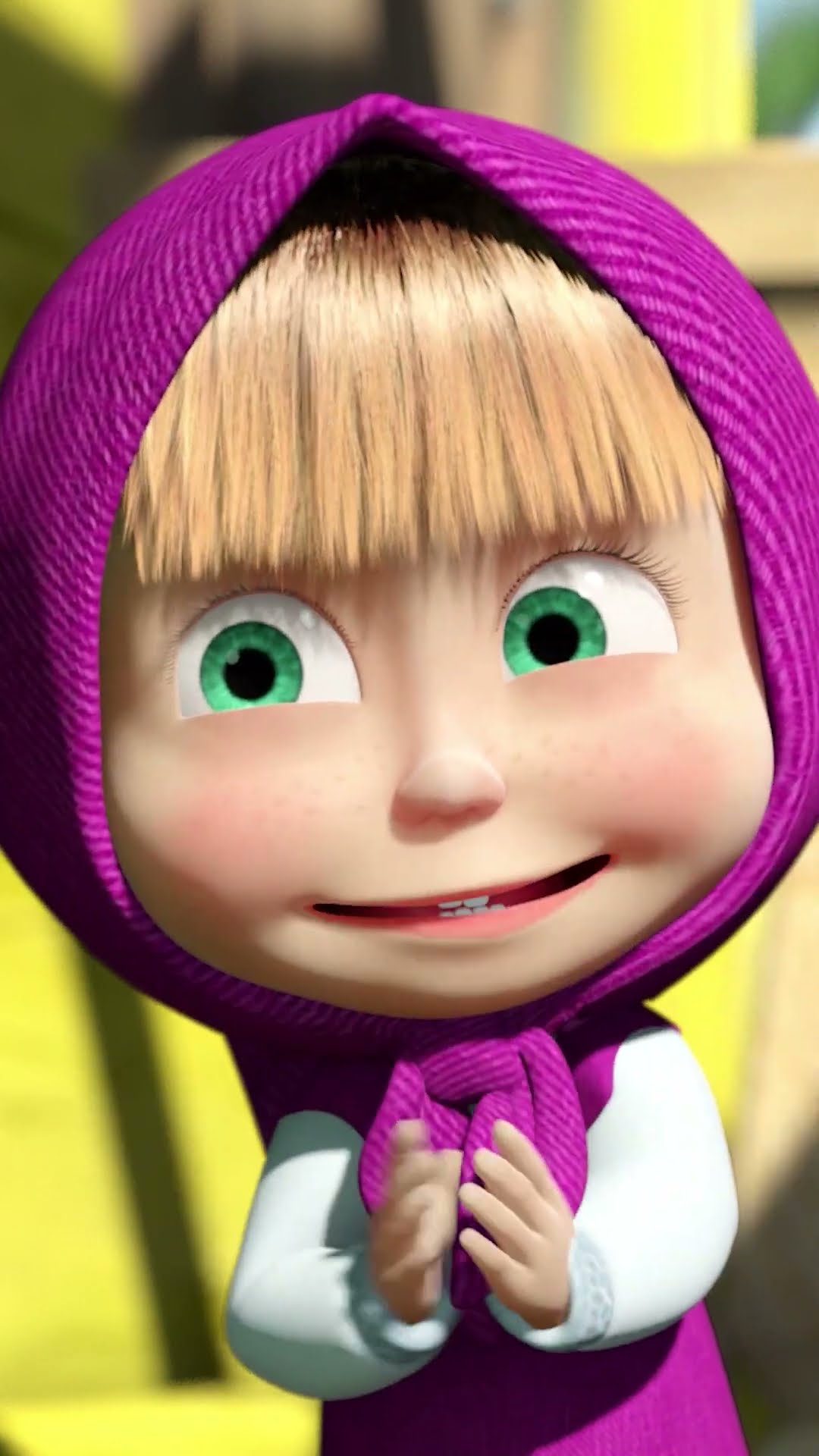 Who's that cutie-pie? ??? #LittleCousin! #MashaAndTheBear #Shorts #cartoonforkids #kids