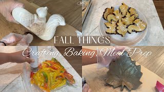 FALL DIY CRAFTS, BAKING, FOOD PREP