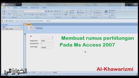 ms access membuat rumus perhitungan menggunakan form