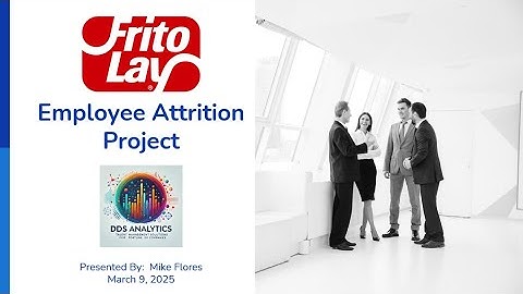 DDS Attrition Case Study 01 Flores Presentation