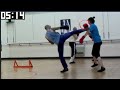 18 seconds of technical savate sparring  breakdown