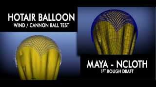 Balloon Maya Ncloth (test)