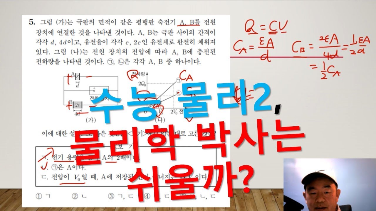 S대 물리학박사가 23 수능 물리2를 풀어보면? [What if a PhD in Physics solves the 23 SAT ...