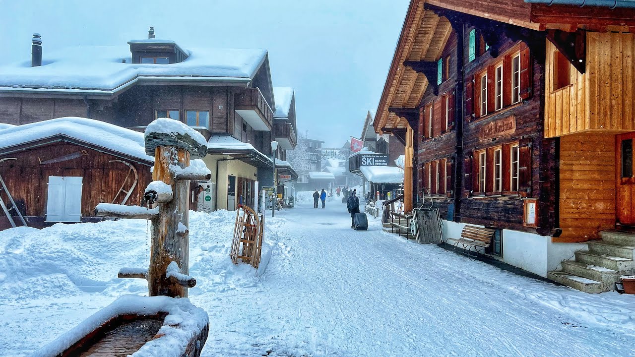 Alemania | Mürren | Paseo por la Naturaleza 4K