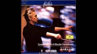 ブラームス － ハイドンの主題による変奏曲　カラヤン　ベルリンフィル　1964