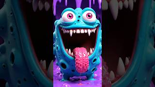 Creepy Trypophobia Horror Loop 😱 Disturbing 3D Cartoon Monster | Fever Dream 4K