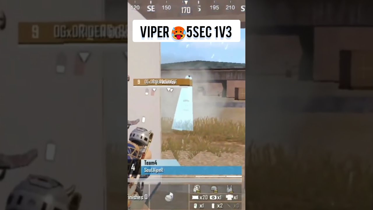 SOUL VIPER 🥵 5 SEC 1V3   