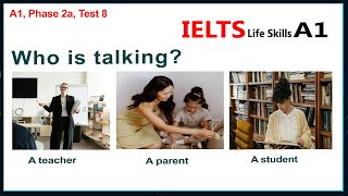 Ielts Life Skills A1 Listening Test 8 New