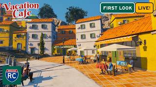 Vacation Cafe Simulator Early First Look Live! - Our Italian Cafe Journey Begins!  Episode 1