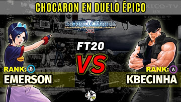 EMERSON vs KBECINHA FT20 ¡DUELO ÉPICO! KOF 2002 ONLINE LATAM