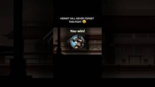 SHADOW vs HERMIT 🗿 || #shadowfight2 #shorts
