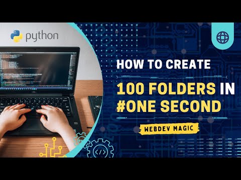 How to Create 100 Folders in 1 Second (2023)