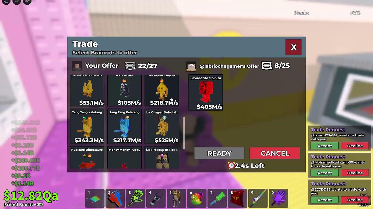 je trade et je duels !!*