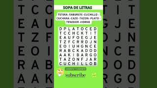 SOPA De LETRAS /Juegos para ADULTO MAYOR / Cogni Quiz / Niveles: FACIL, MEDIO, DIFICIL screenshot 4