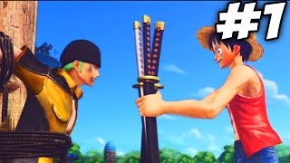 One Piece: Kaizoku Musou 3 Walkthrough - Part 1 | Romance Dawn screenshot 2