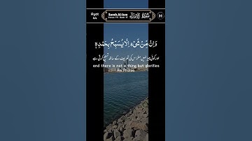 سورة الإسراء #المصحف #ইসলামিক_ভিডিও #islamicscripture #quran #islam #islamic
