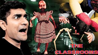 Surviving The Classrooms Horror Game With A Hidden Bathroom Escape