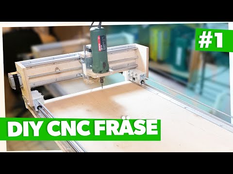 DIY CNC Fräse Teil 1 Mechanischer Aufbau ? | Marvin & Falk