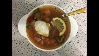 Рецепт: суп- Солянка вкуснейшая!)) Рецепт: суп- Солянка вкуснейшая!))
