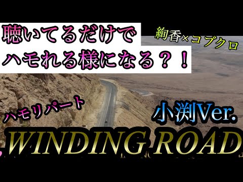 【WINDING ROADを小渕さんでハモりたい方へ】WINDING ROAD/絢香×コブクロ　小渕さんVer.