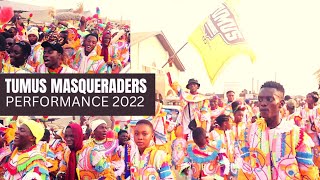 TUMUS MASQUERADERS GREATEST 2022 WESTSIDE CARNIVAL STREET PERFORMANCE WITH DE-PUIDIT BAND